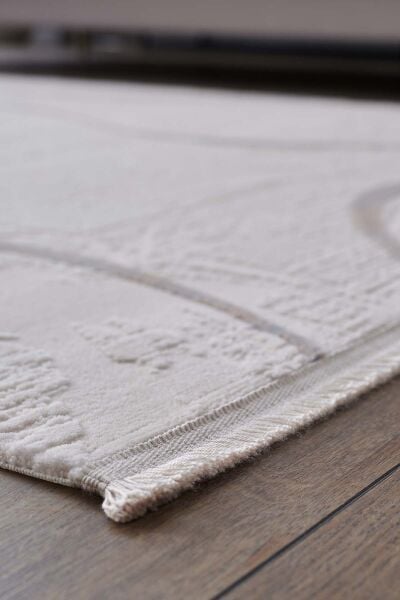 Novastyle 18862 Dikdörtgen Akrilik Makine Halısı 80X150 - Mavi
