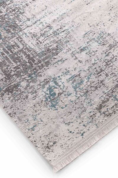 Black&Brown 15457 Dikdörtgen Doğal İplik Makine Halısı 200X290 - Yeşil