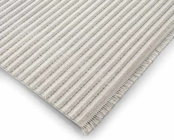 Deco Daisy 16666 Dikdörtgen Tozumaz Makine Halısı 160x000 - Krem