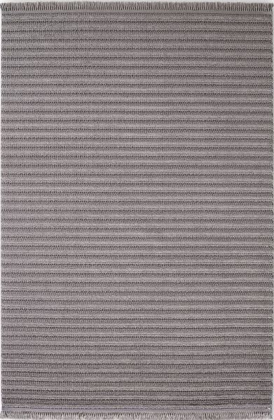 Deco Daisy 16666 Dikdörtgen Tozumaz Makine Halısı 100x200 - Gri