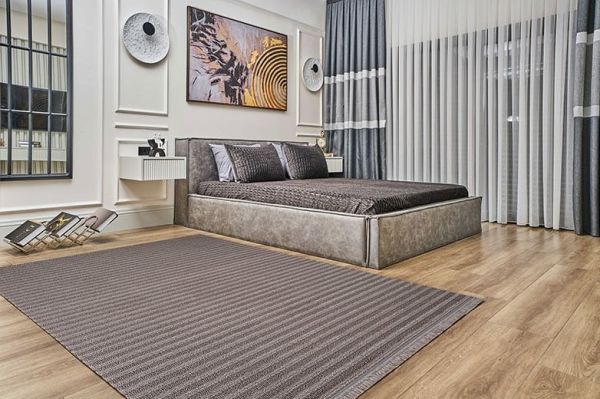 Deco Daisy 16666 Dikdörtgen Tozumaz Makine Halısı Bej - 80x000