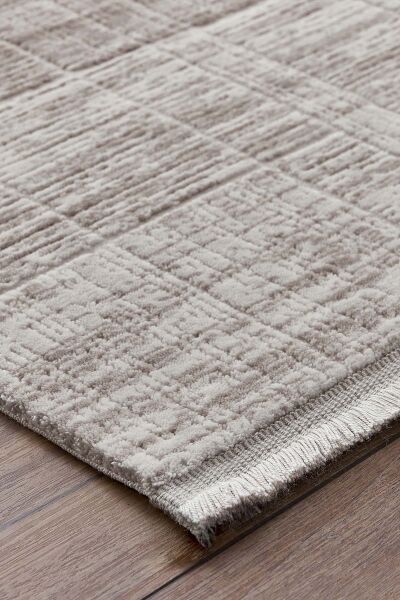 Novastyle 18864 Dikdörtgen Akrilik Makine Halısı 160X230 - Bej