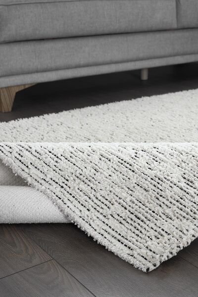 Deco Boheems 80152 Kaymaz Taban Dikdörtgen Halı 160X230 - Siyah