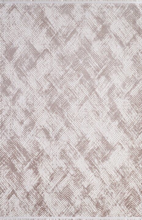 NovaStyle 11490 Dikdörtgen Akrilik Makine Halısı 200X290 - Krem