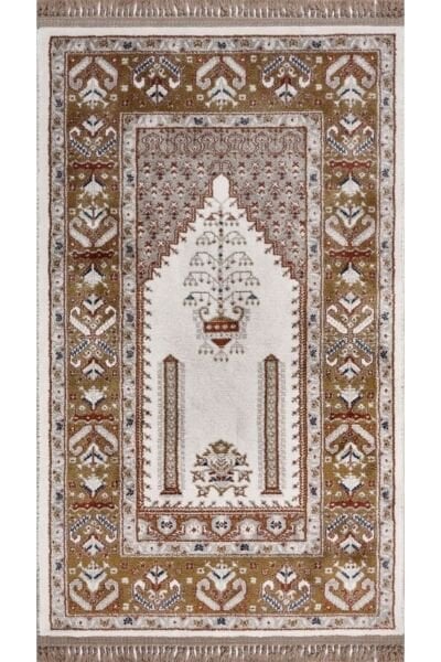 Zara 17434 Tozumaz Seccade 80X130 - Sarı