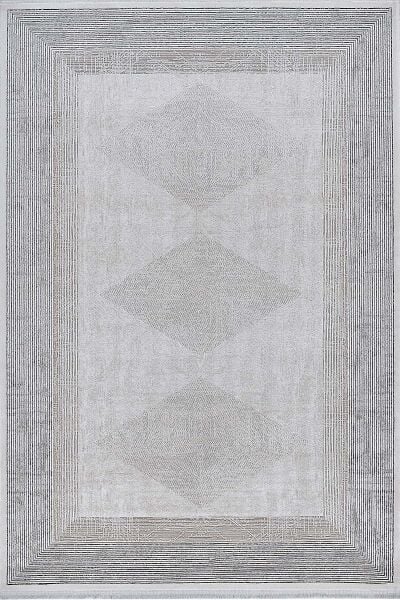 Esiliva 18301 Dikdörtgen Doğal İplik Makine Halısı 200X290 - Mavi