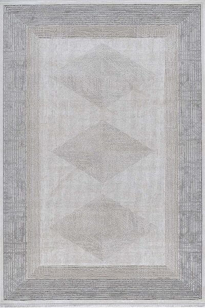 Esiliva 18301 Dikdörtgen Doğal İplik Makine Halısı 200X290 - Mavi