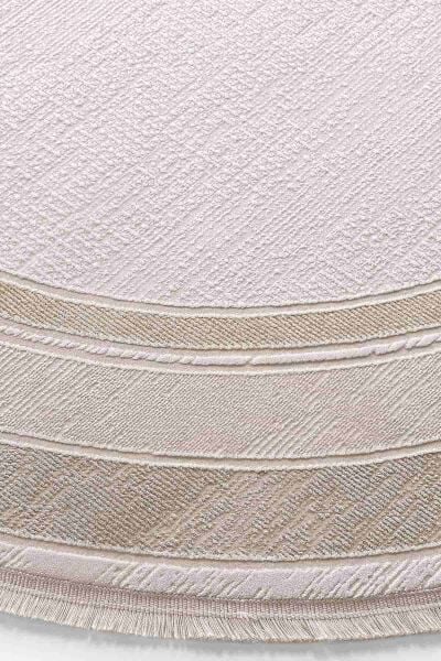 Galina 16649 Oval Akrilik Makine Halısı 160x230 - Sarı