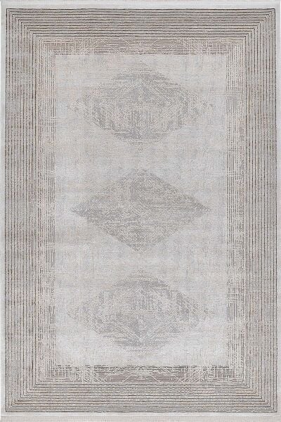 Esiliva 18301 Dikdörtgen Doğal İplik Makine Halısı 240X340 - Mocha