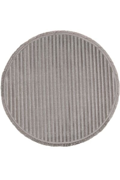 Deco Daisy 16666 Daire Tozumaz Makine Halısı 160x160 - Bej