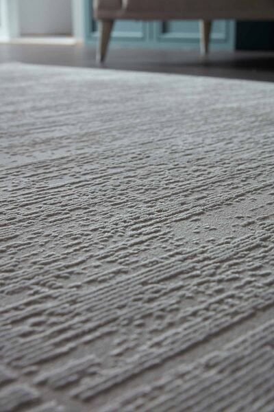 Novastyle 13648 Dikdörtgen Akrilik Makine Halısı 80X150 - Krem