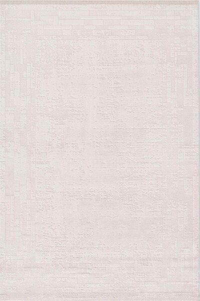 Novastyle 16295 Dikdörtgen Akrilik Makine Halısı Krem - 120X0000