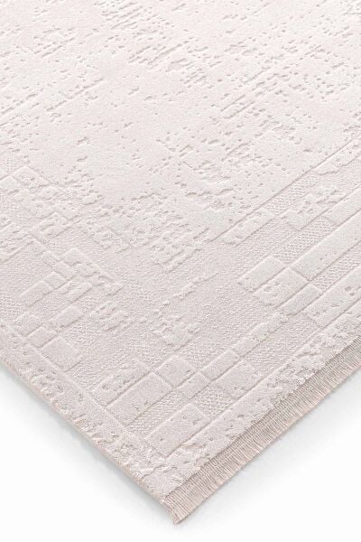 Novastyle 16295 Dikdörtgen Akrilik Makine Halısı Krem - 160X0000