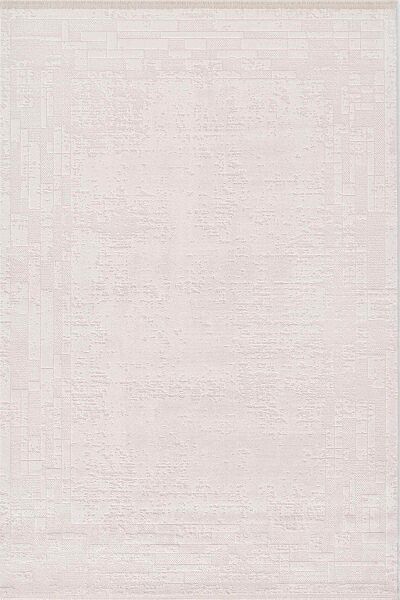 Novastyle 16295 Dikdörtgen Akrilik Makine Halısı Krem - 160X0000