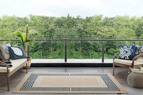 Deco Retro 14347 80X150 - Lacivert