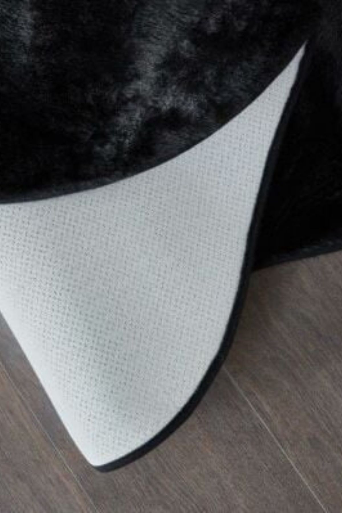Deco Soft 15314 Siyah - 150X150-Daire