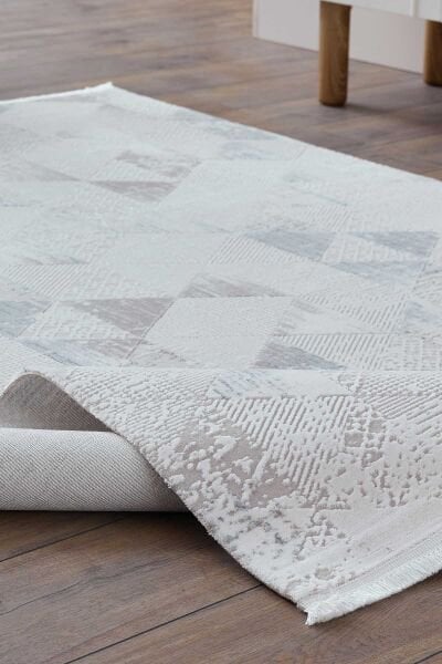 Viera 18823 Dikdörtgen Akrilik Makine Halısı 200X290 - Sarı