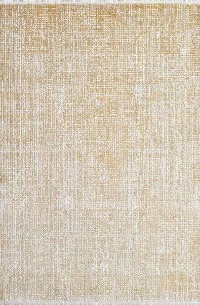 Carissa 11333 Dikdörtgen Akrilik Makine Halısı 160X0000 - Sarı