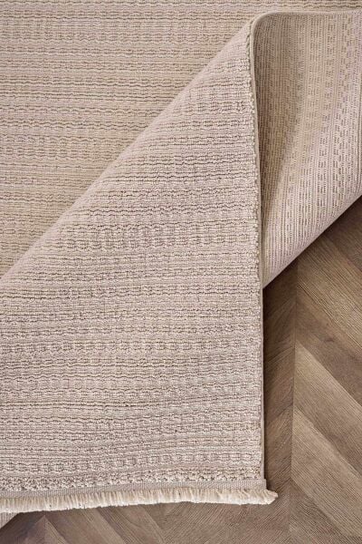 Deco Curlina 80044 Dikdörtgen Bukleli Halı 200X290 - Bej