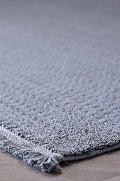 Deco Curlina 80044 Dikdörtgen Bukleli Halı 200X290 - Antrasit