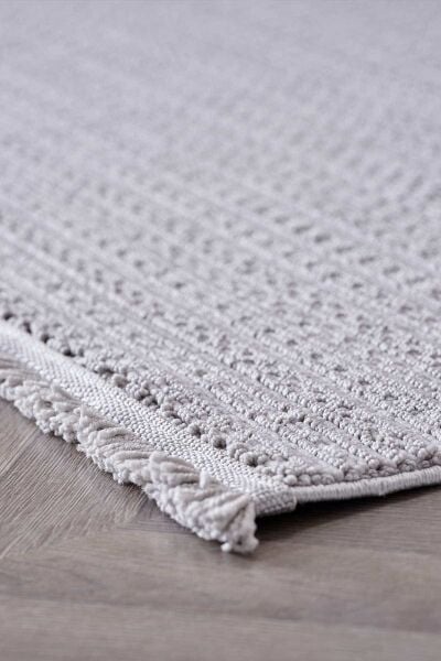 Deco Curlina 80044 Dikdörtgen Bukleli Halı 160X230 - Gri
