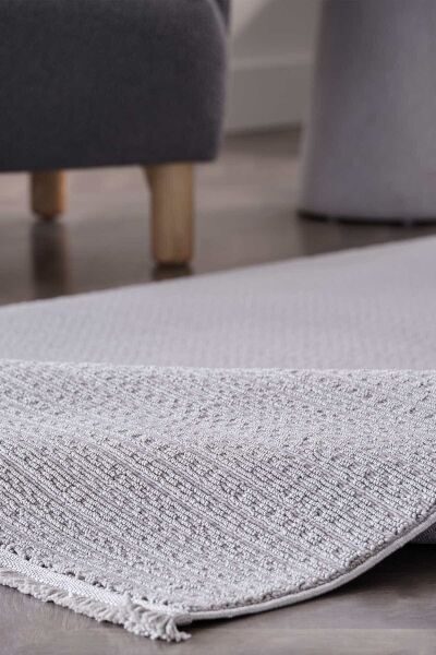 Deco Curlina 80044 Dikdörtgen Bukleli Halı 160X230 - Gri