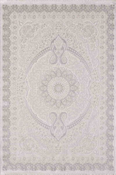 Esiliva 11431 Dikdörtgen Doğal İplik Makine Halısı 120X180 - Krem