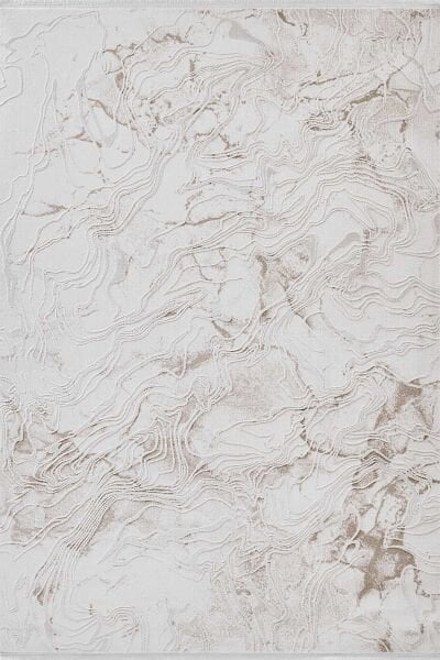 Viera 18832 Dikdörtgen Akrilik Makine Halısı 80x000 - Bej