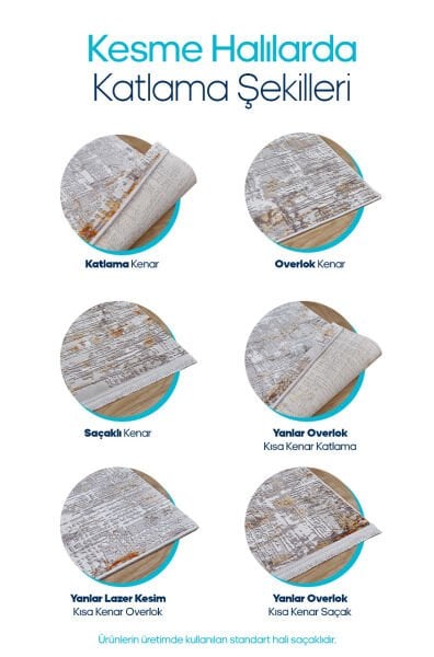 Deco Avior 17180 Dikdörtgen Geometrik Desenli Halı 80x000 - Gri