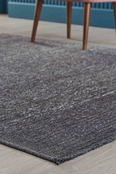 Deco Fashion 14017 Dikdörtgen Yıkanabilir Antitoz Halı 120X0000 - Antrasit