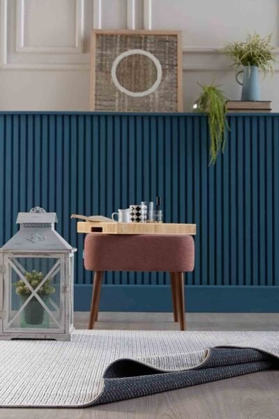 Deco Fashion 14017 Dikdörtgen Yıkanabilir Antitoz Halı 80X0000 - Krem