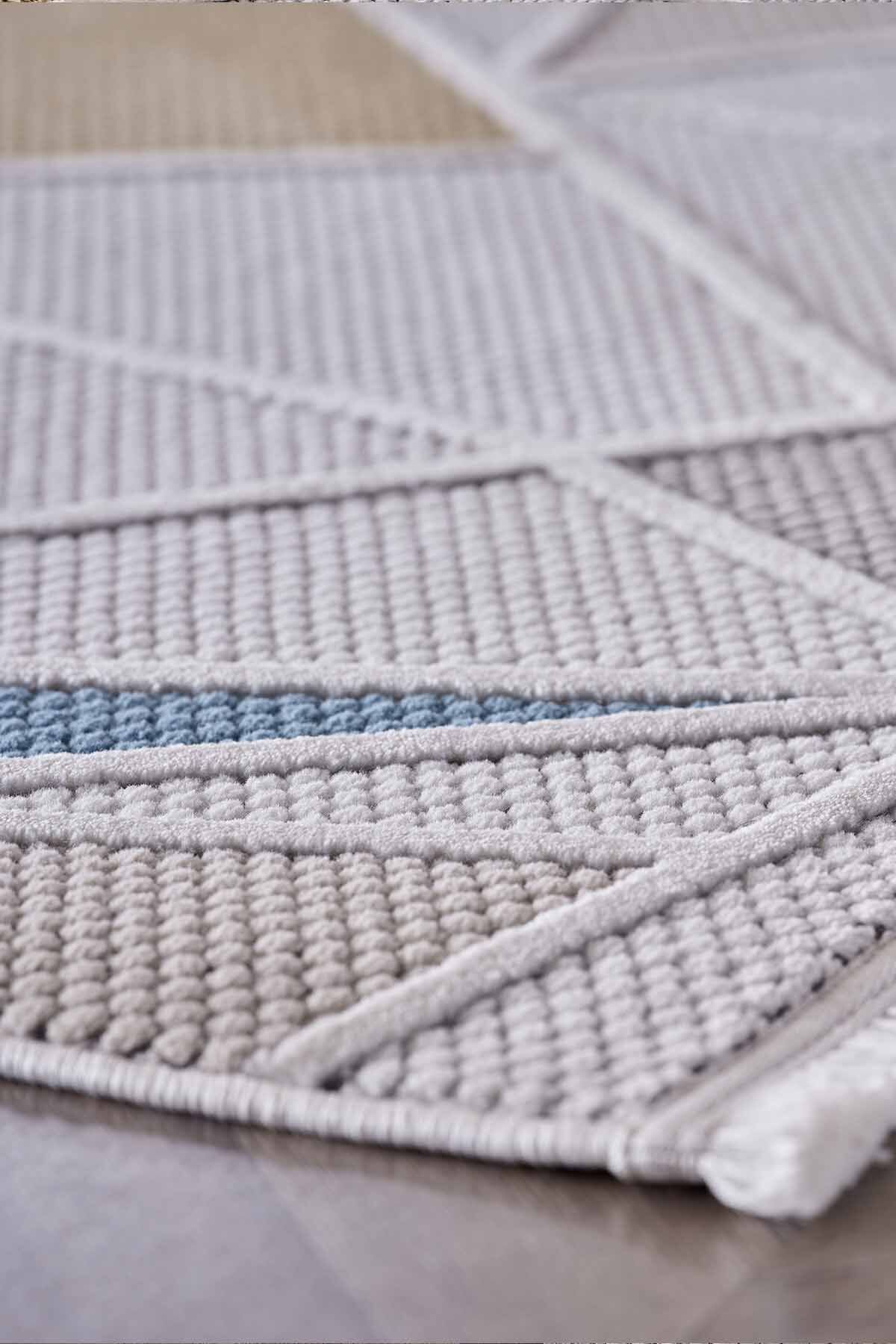 Deco Avior 17452 Dikdörtgen Geometrik Desenli Halı 80x000 - Multi