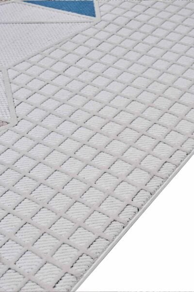 Deco Avior 17452 Dikdörtgen Geometrik Desenli Halı 120x180 - Multi