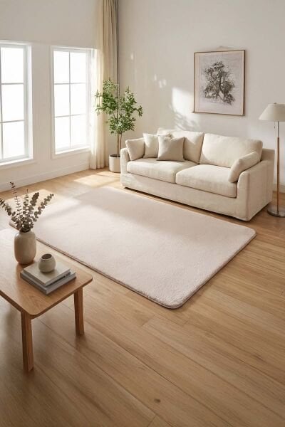 Deco Soft 15314 3D Spacer Taban Tozumaz Makine Halısı 160x000 - Vizon
