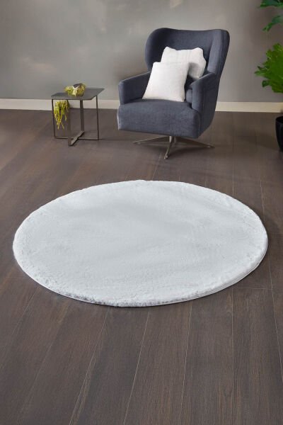 Deco Soft 15314 3D Spacer Taban Tozumaz Makine Halısı 120x000 - Beyaz