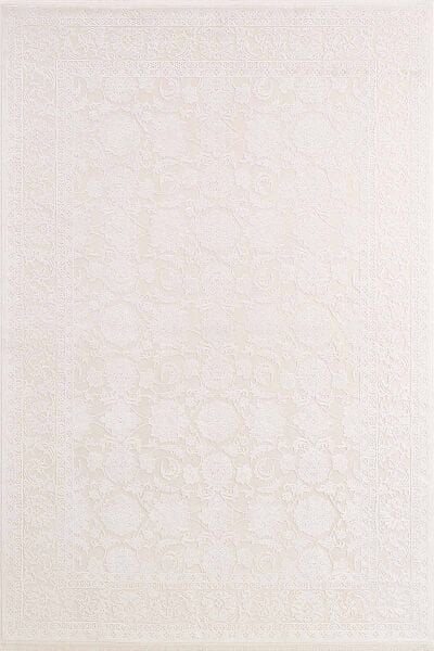 Esiliva 11309 Dikdörtgen Doğal İplik Makine Halısı 160X230 - Krem
