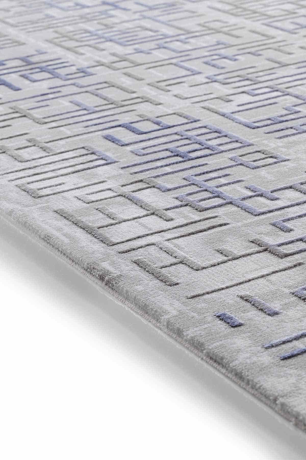 Viera 13541 Dikdörtgen Akrilik Halı 200X290 - Mavi | Gümüşsuyu
