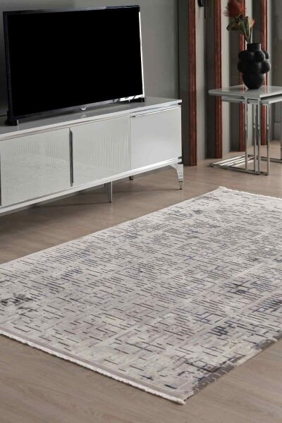 Viera 13541 Dikdörtgen Akrilik Halı 160X0000 - Mavi