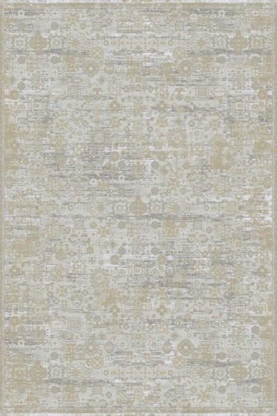 İpekzade100 13945 Doğal İplik Dikdörtgen Makine Halısı 240X340 - Gold