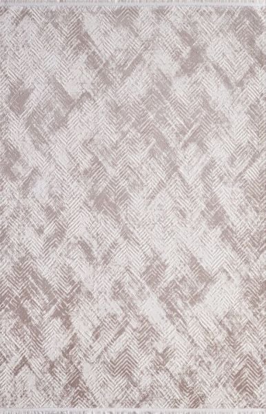 NovaStyle 11490 Dikdörtgen Akrilik Makine Halısı 100X0000 - Krem