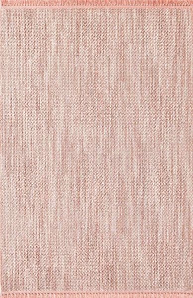 Deco Point 15768 Modern Geometrik Desenli Antitoz Makine Halısı 120X180 - Kiremit