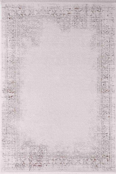 Esiliva 13886 Dikdörtgen Doğal İplik Makine Halısı 80X300 - Bordo