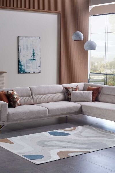 Lugano 17889 Dikdörtgen Tozumaz Halı Multi - 160X230