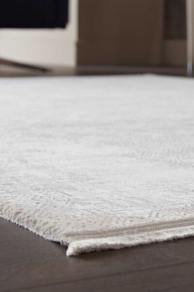 Black&Brown 13587  Dikdörtgen Doğal İplik Makine Halısı