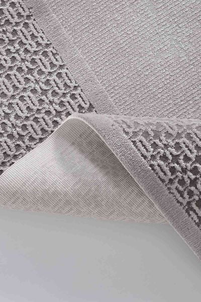 Viera 13882 Dikdörtgen Akrilik Halı 100X0000 - Gri